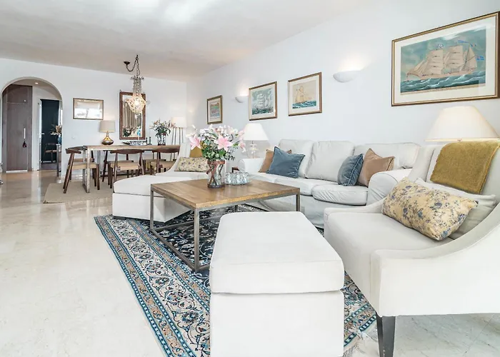 Ma - Elegant With Sea Views شقة ماربيا